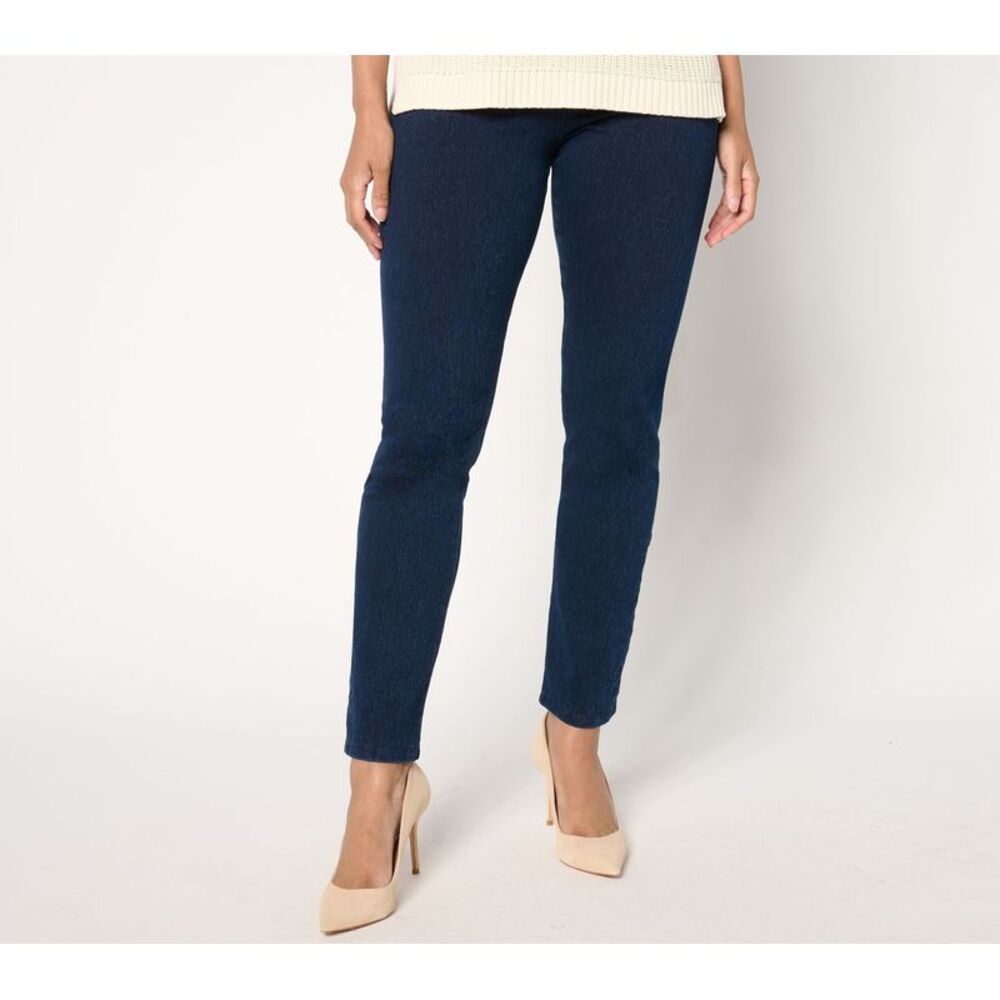 Adidas Women's Pants Sz S Women Control Tummy Prime Denim Blue A667201